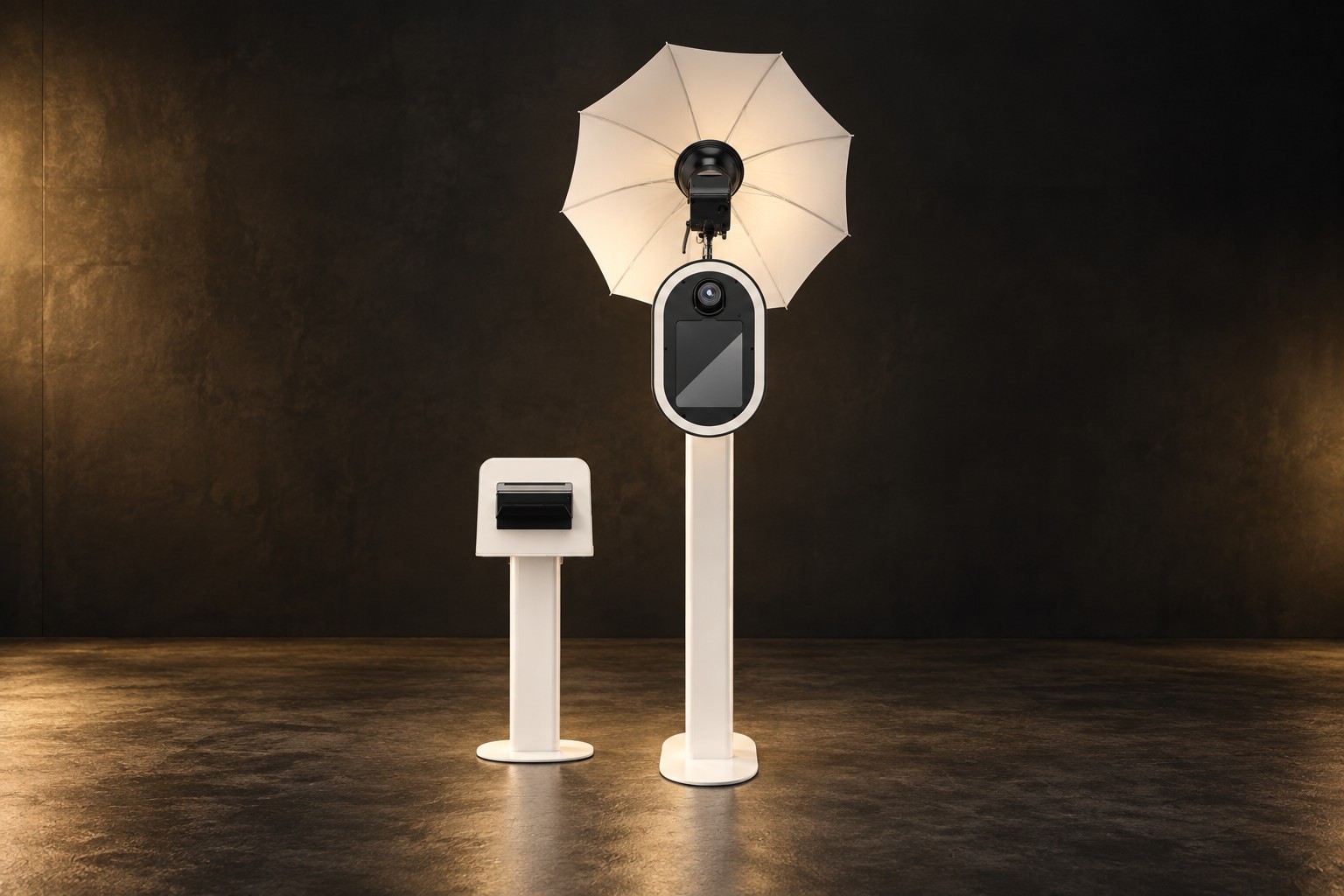 The Portrait Booth with its printer